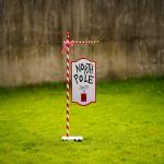 OEM / ODM Metal Christmas Decoration Metal Christmas Yard Stake Signs