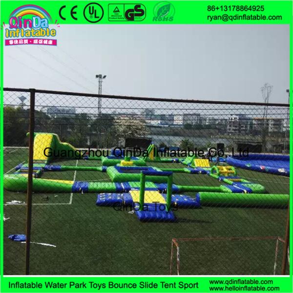 Guangzhou Qinda Water Park Games Projects / Inflatable Aqua Park Equipment With