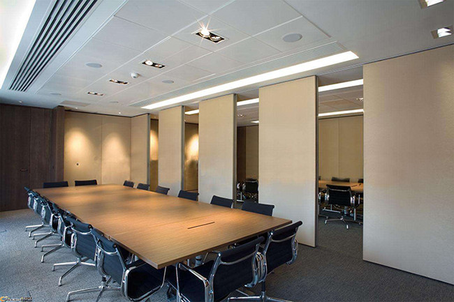Geling Foldable Soundproof Partition Wall 38kg/M2 For Meeting Room