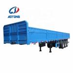 Suspension Mechanical Suspension 13000mm Length Curtain Side Wall Cargo Semi