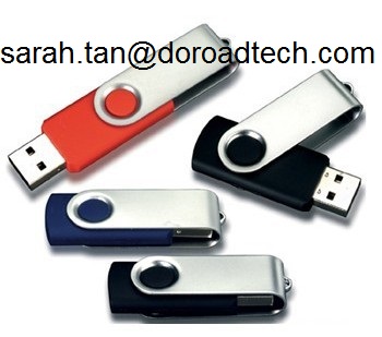 Best Metal Swivel USB Flash Drives, 100% Original and New Memory Chip