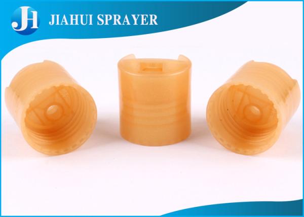 Body Lotion Plastic Flip Top Caps Pull Top Bottle Caps For Hand Wash Liquid CE