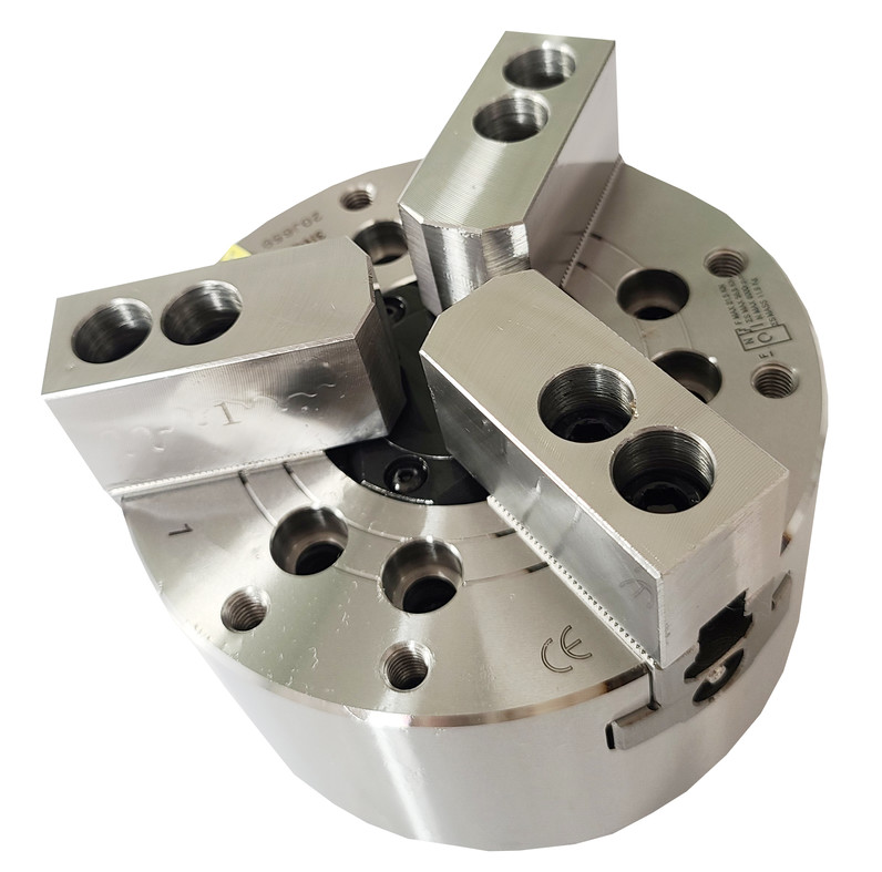 CNC Hydraulic 3 Jaw Solid Power Lathe Chuck