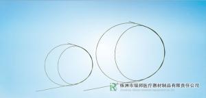 Quality Stainless Steel PTFE Coated Guidewire Green Straight Tip Easy Insertion wholesale