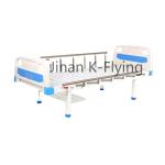 Cold Rolled Steel Flat Manual Nursing Bed 2150x900x500mm