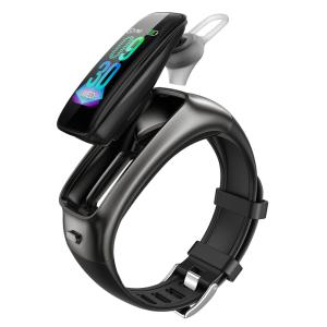 Quality Smart 2 In 1 BT ECG Smart Watch IP67 Heart Rate Monitor Wristband wholesale