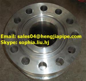 China A182 F304 SCH80 weld neck flanges on sale