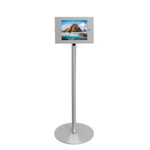 Quality Fully Enclosed Metal Anti Theft Tablet Stand Free Standing 360 Degree Rotated wholesale