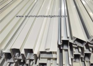 Quality Powder Coating White Aluminum Door Frame Extrusions / Sections / Profiles / Panels wholesale