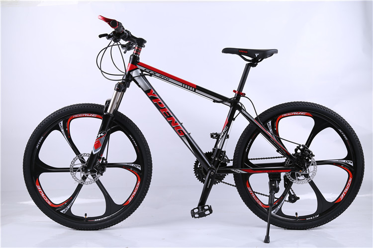Made in China OEM 26 size disc brake Shimano 6061 aluminium alloy MTB with mag alloy 6 spoke wheel