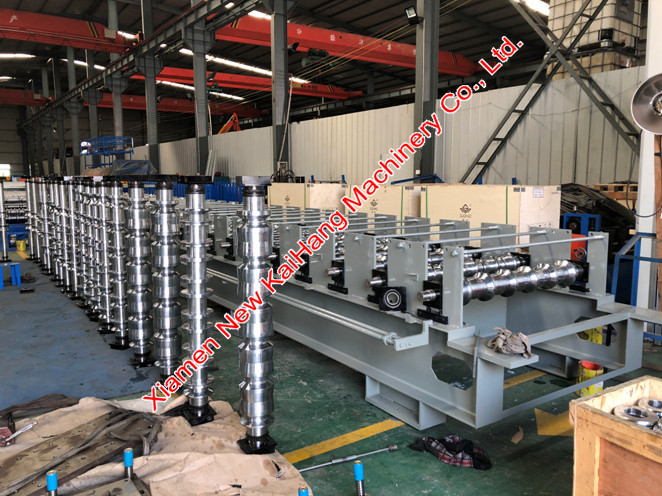 Metal roofing/ wall profile forming mc, Vietnam standard type, T18 roofing machine