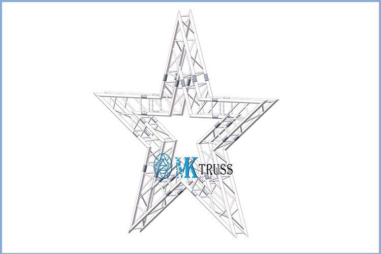 Theater Choir Concert Custom Irregular Round Aluminum Smart Portable Stage All Size Truss