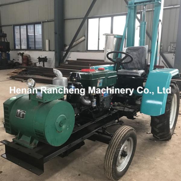 150m DTH Hydraulic Water Well Drilling Rig Machine Portable Pneumatic Tractor