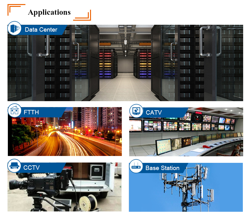 LC-ST Multimode MM OM4 Fiber Optic Patch Cord Duplex