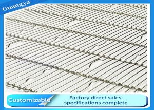 Quality SUS304 25.40mm Pitch Flat Flex Conveyor Belt ISO9001 Stainless Steel Conveyor Belt wholesale