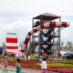 Water Park Equipment Fiberglass Large Boomerango Water Slide