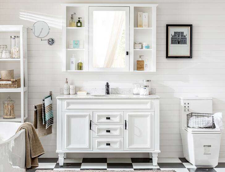 38-46 in Width Rectangle Luxury Ceramic Resin Vanity Sink for Bathroom Cabinet Sale