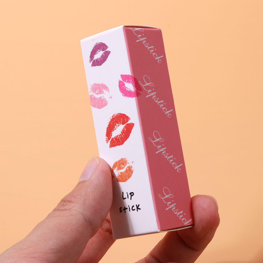 Biodegradable Skin Care Paper Box Packaging Lip Glaze Cosmetic Packaging Box