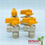 1/2" - 4" Standard Forged High Pressure Brass Ball Valve For Gas Pipe