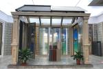 Anodized Silver Black Champagne Extruded Aluminium Sliding Door Profiles