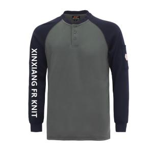 Quality Knitted Work Nfpa2112 Fire Resistant Welding Shirts wholesale