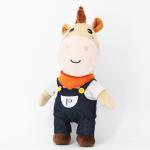 Custom Logo Cute Horse Plush Toys Cotton Material Pretty Gifts OEM