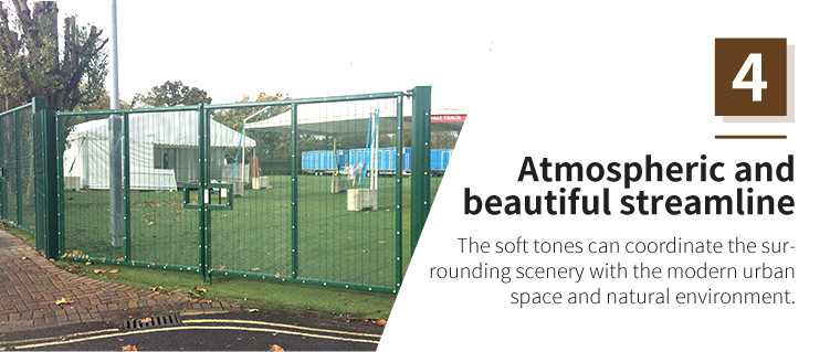 Iron 7ft Wide Fence Panels , Anti Corrosion 358 Security Fencing