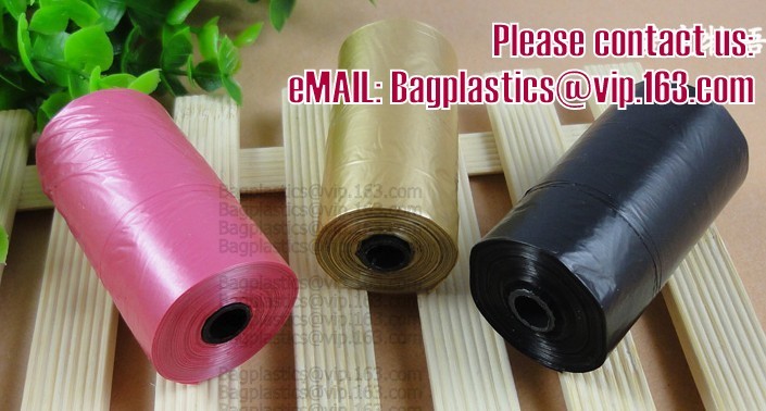 Heavy Duty Custom Biodegradable PE Dog Poop Pet Waste Bags with Disenpser, biodegradable dog poop corn bags with dispens