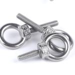 M4-M72 SS304 Stainless Steel Eye Bolt Drop Forged Din 580 Lifting Eye Bolt