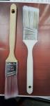 Natural Wood Handle Synthetic Filament Paint Brush For Painting