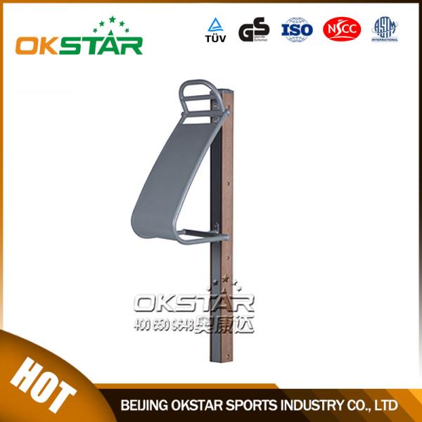 fitness equipment for elderly wood outdoor fitness equipment park back stretcher