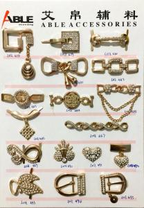 Quality Durable Metal Men And Women Shoe Buckle Replacement Custom Ornaments wholesale