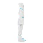 High Permeability Medical Protective Clothing Work Coverall Adjustable Tightness