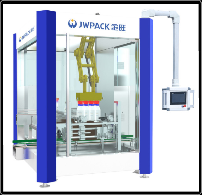 5.5KW Bound Bottles Carton Cardboard Box Packing Machine Automatic Case Packing Machine