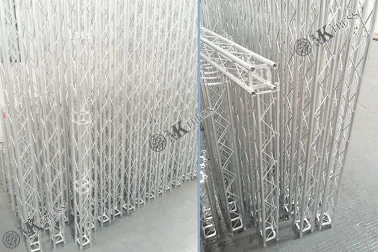 100*100*1500mm Aluminum Line Array Lift Stage Truss Tower for Outdoor Event Equipment