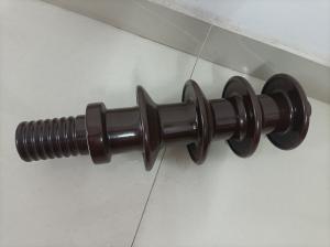Quality DIN 30NF250 Transformer Porcelain Bushing Brown Glazed 485MM Height wholesale