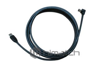 Quality Firewire 400 To 800 Cable , 6 Pin To 9 Pin Firewire Cable 5m For Industrial Vision wholesale