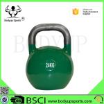 Steel Kettle Gym Equipment , 36 Kg Kettlebell For Sports Competition