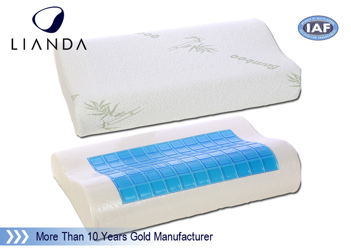 Orthopedic Contour Memory cooling foam pillow , Cushion Gel infused Memory Foam Pillow