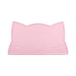 Cat Face Kids Silicone Placemat , Silicone Dining Table Mat Heat Resistant