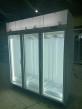 Commercial Beverage Display Fridge 3 Glass Door Upright Chiller 110V 60Hz
