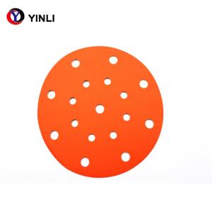 Quality 6 Inch 150mm Sandpaper 80 Grit Round Ceramic Film Abrasive wholesale