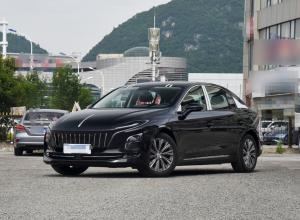 Quality 140Kw Hongqi EV Cars 5 Seat Sedan Small Size SUV Black wholesale