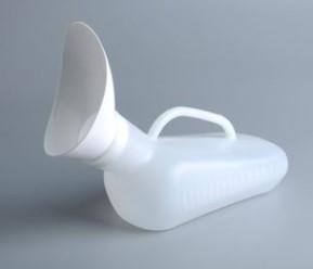 Quality Portable female urinal with lid, women's urinal,Unisex urinal bottle,disposable medical urinal 1000 ml wholesale
