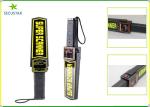 Leather Belt Handy Battery Charger Hand Held Metal Detector With Alarm