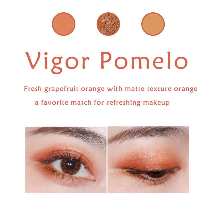 ISO 11Colors Mineral Cosmetics Pearl Eye Shadow Palette 9.6*1.6cm