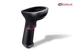 ABS + TPU Shutter Imager Black Handheld 2D Barcode Scanner Fashionable