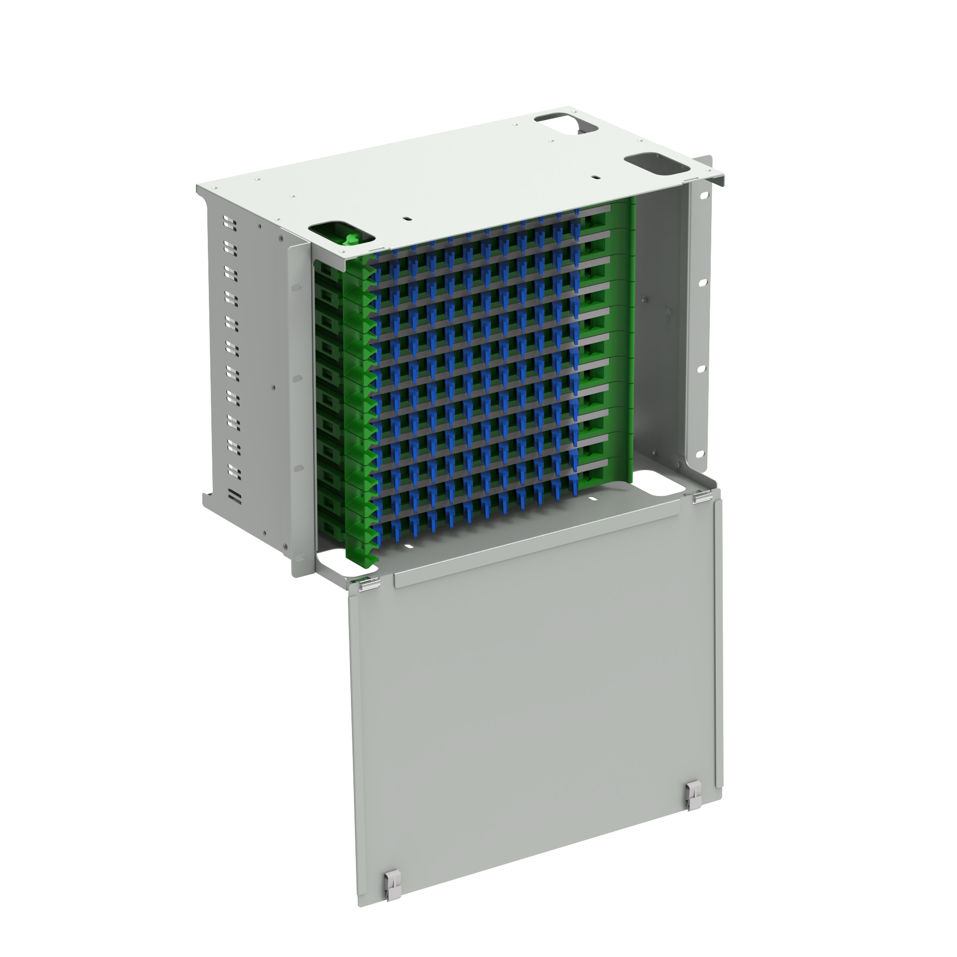 Best E2K Type 144 Ports Fiber Patch Panel for Network FTTH Indoor Data Centers 5