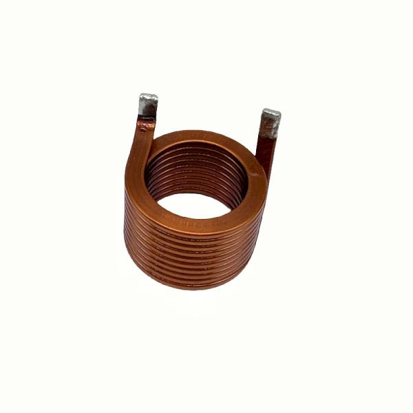 Air Core Copper Flat Wire Induction Choke Coils for High Current Power Inductor