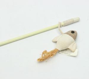Quality Luxury Cheap cat toy stick fish cat toy chicken pet toy wholesale
